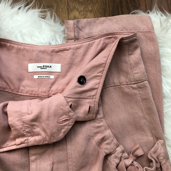 Isabel Marant Étoile Weaver High Rise Pant Size 4 - Picture 7 of 8
